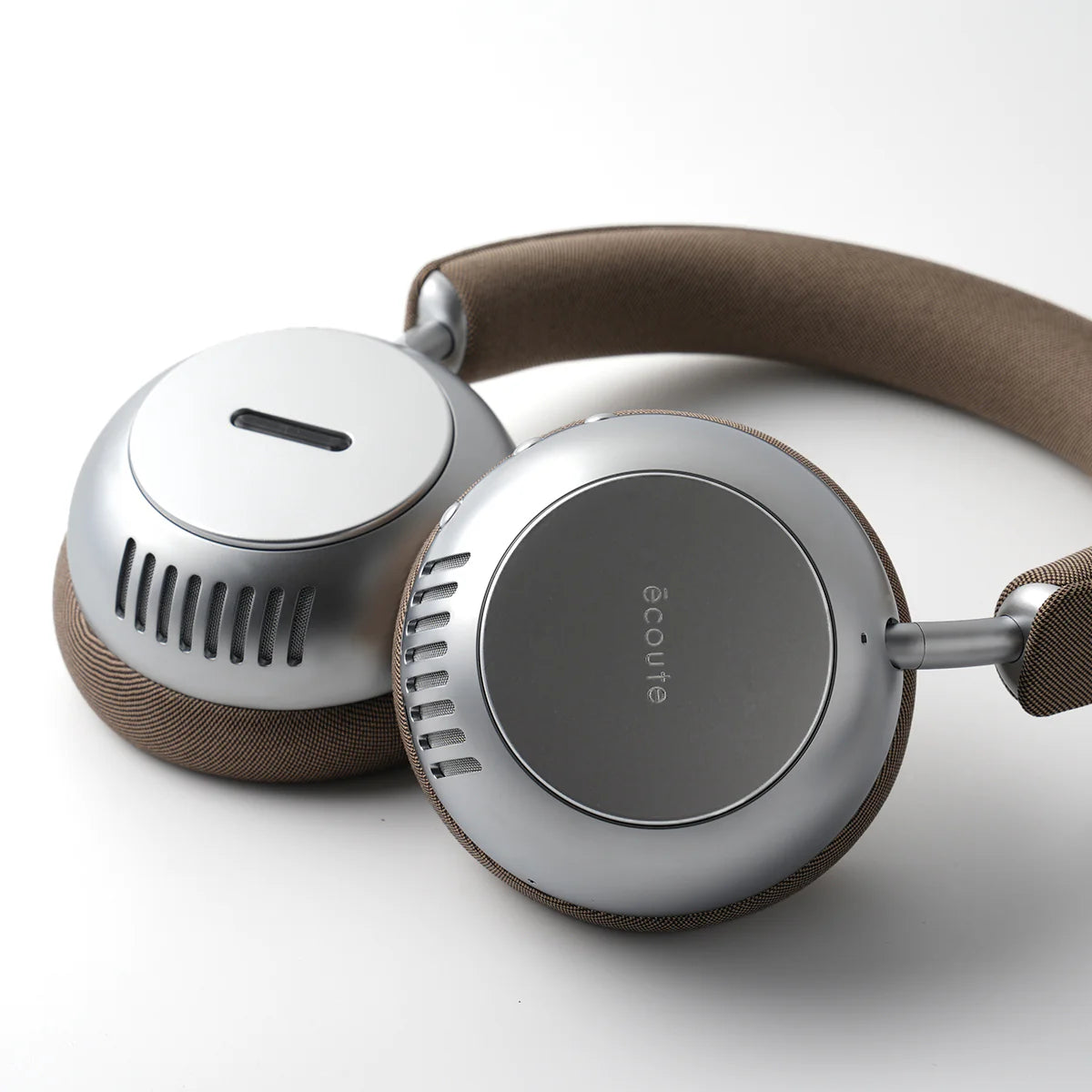 Ecoute Triode Vacuum Tube Active Headphones - Satin Aluminum