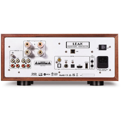 Leak Stereo 230 Stereo Integrated Amplifier - WALNUT (Open Box)