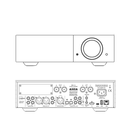 Lyngdorf TDAI-2210 integrated streaming amplifier