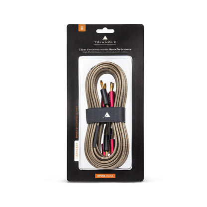 Triangle Opera OS25A 2.5mm Speaker Cables 2 x 2.5m