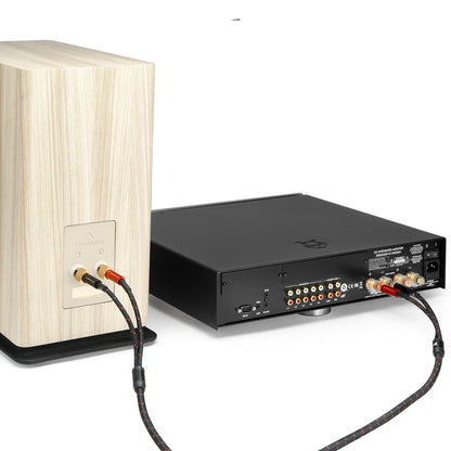 Triangle Red Mounted speaker Cable
