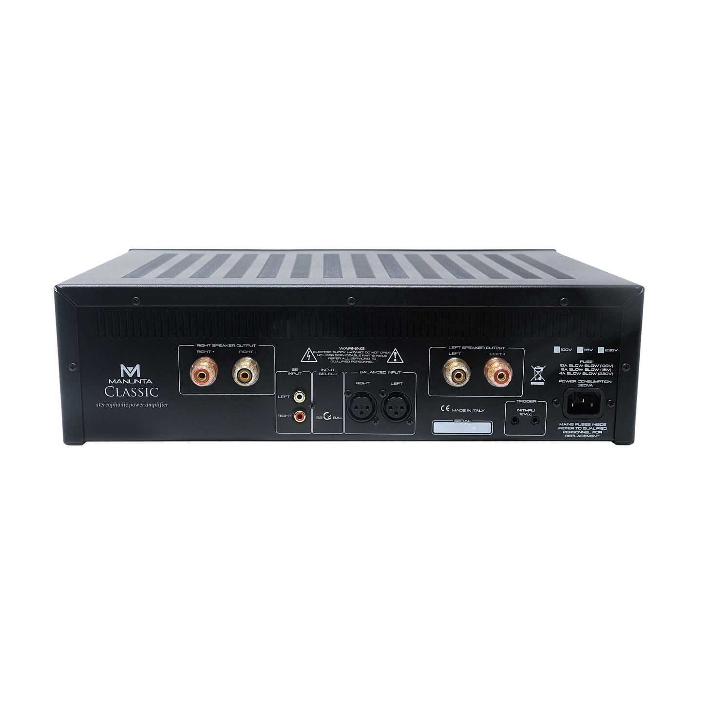 Manunta Stereo Classic Power Amplifier