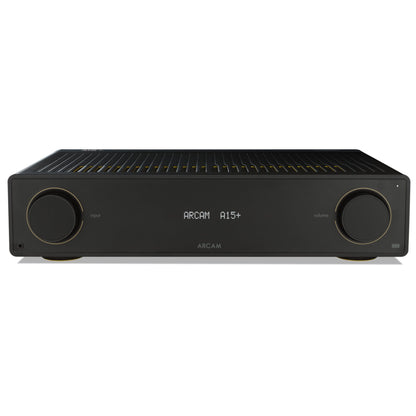 ARCAM Radia A15+ Class AB Integrated Amplifier with HDMI eARC – front product photograph