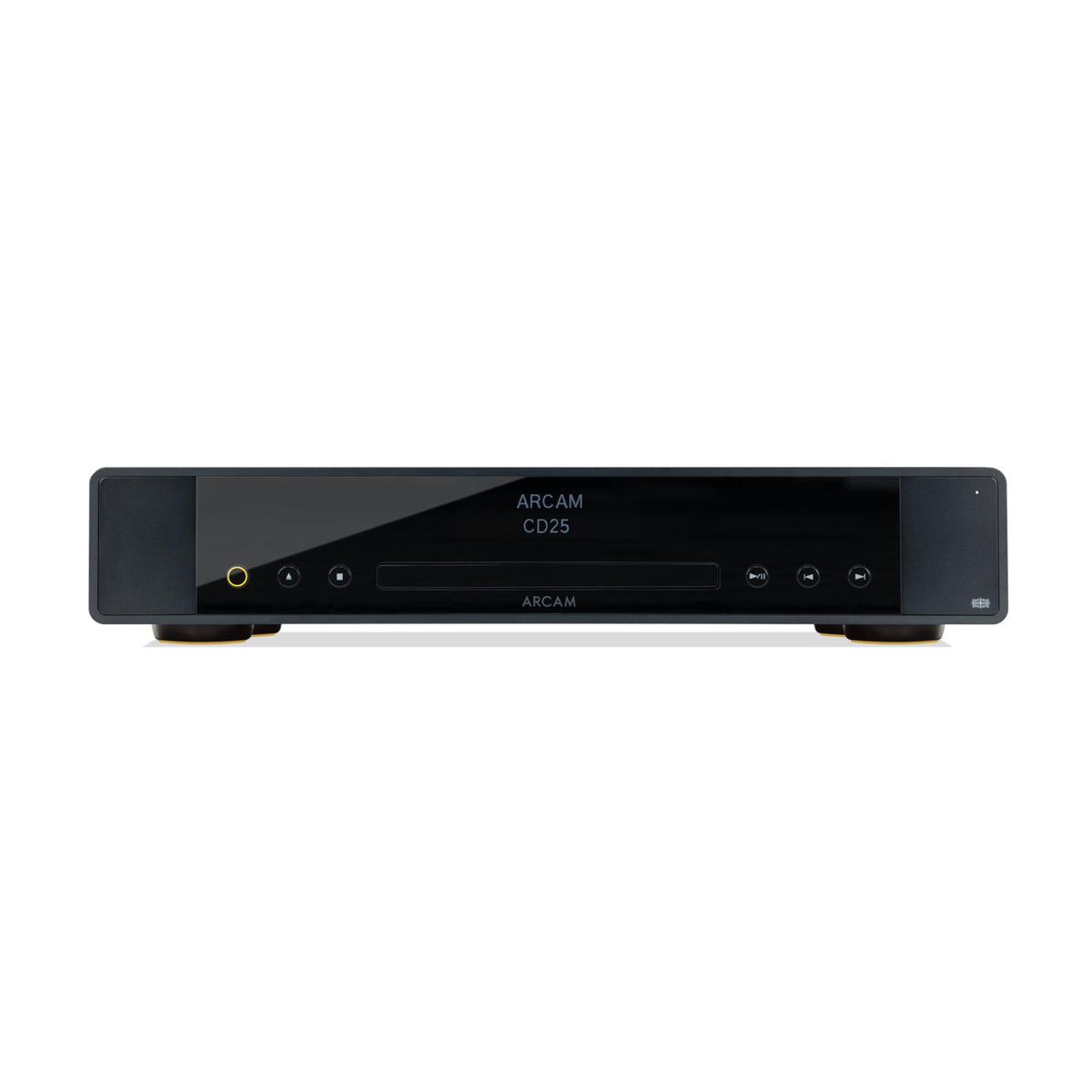 ARCAM Radia CD25 Dual-Mono CD Player – black finish, front product view
