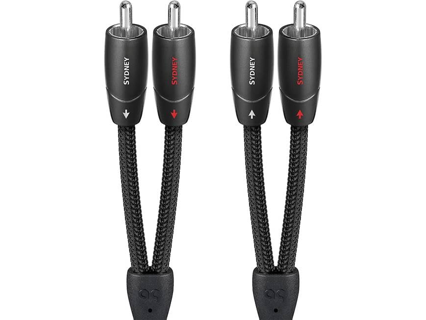 AudioQuest Sydney stereo RCA to RCA interconnect cable pair