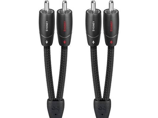 AudioQuest Sydney stereo RCA to RCA interconnect cable pair
