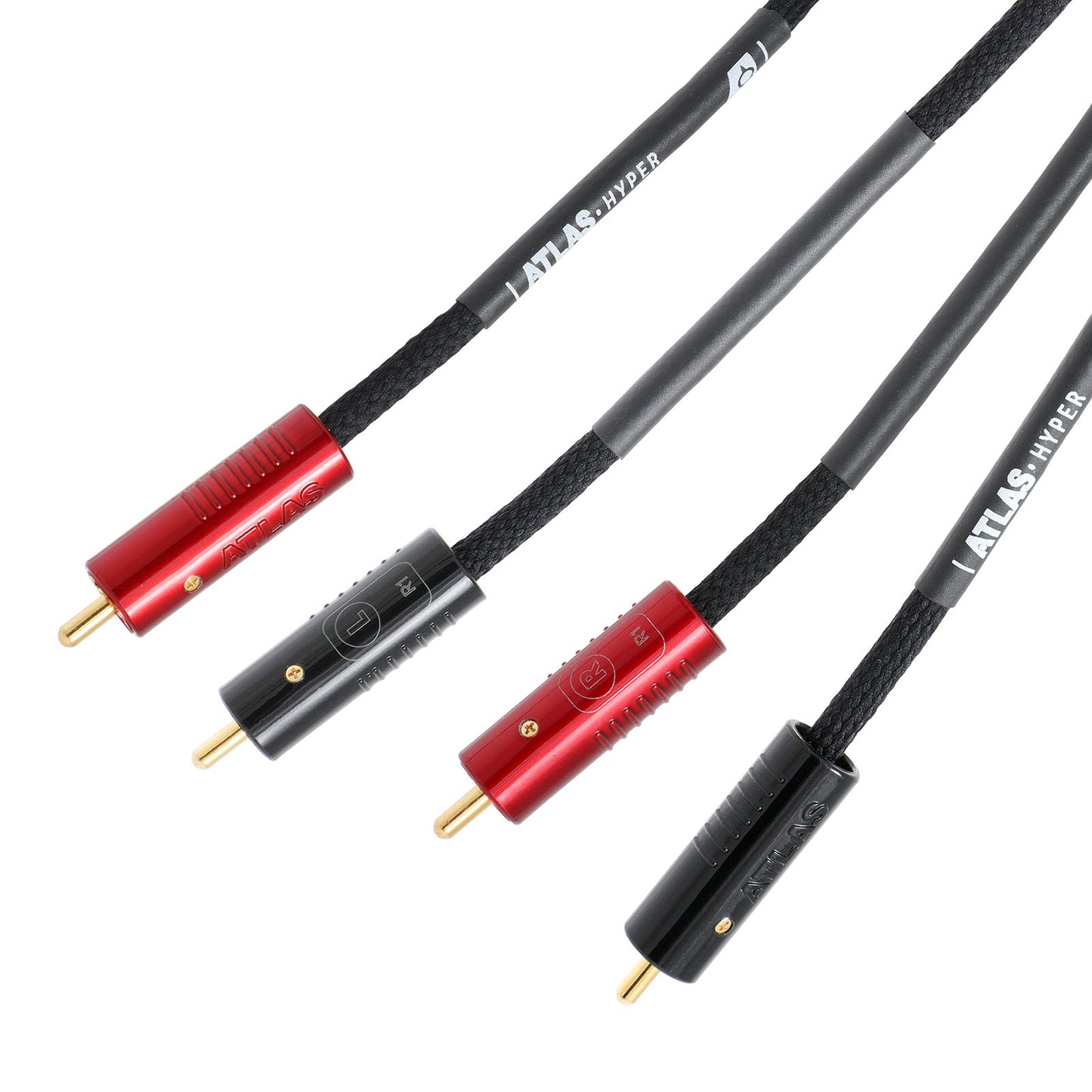 Atlas Hyper RCA R1 & Hyper Achromatic Speaker 1.5 Cable Bundle