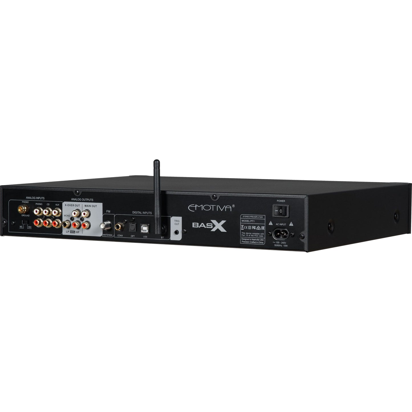 Emotiva BasX PT1 Stereo Preamp/DAC/Tuner
