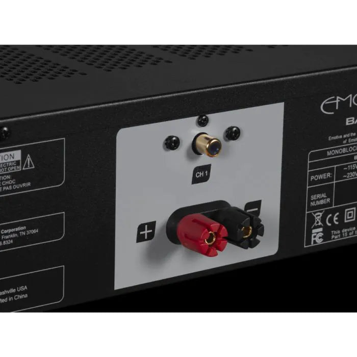 Emotiva BasX A1 Power Amplifier