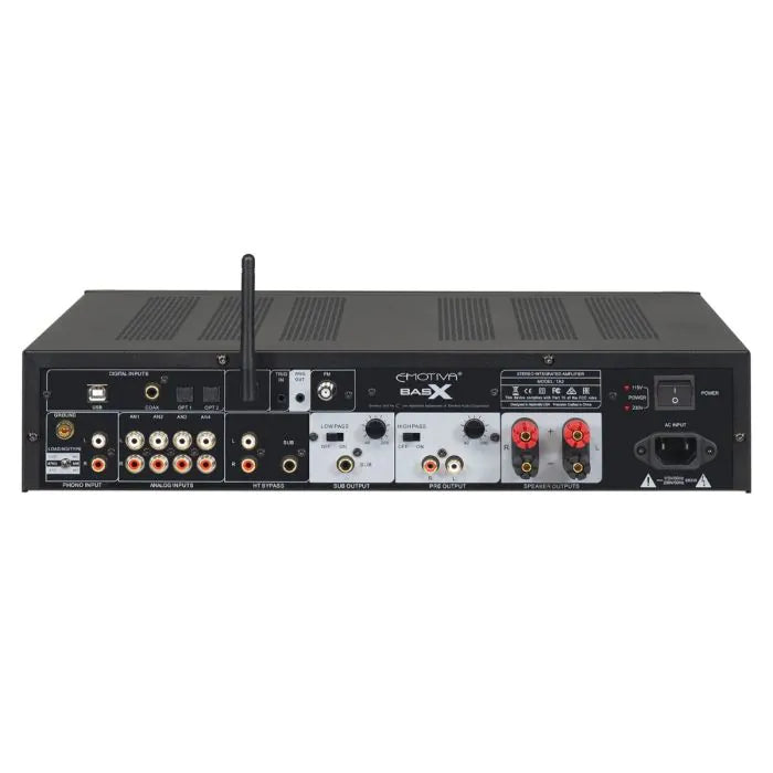 Emotiva BasX TA2 Stereo Preamp/DAC/Tuner with intergrated amplifier