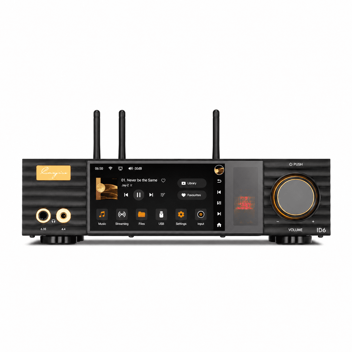 Cayin ID6 High-Resolution Valve Streamer, DAC, Valve Headphone Amplifier & Preamplifier
