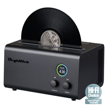 Degritter Mark II Ultrasonic Vinyl / Record Cleaner - Anodized Black