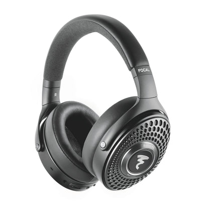 Focal Bathys MG Graphen Grey wireless headphones, three-quarter product view