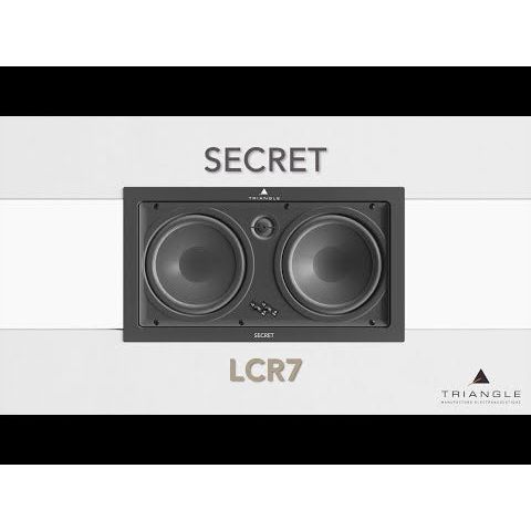 Triangle Secret IWT7 In-wall Speakers