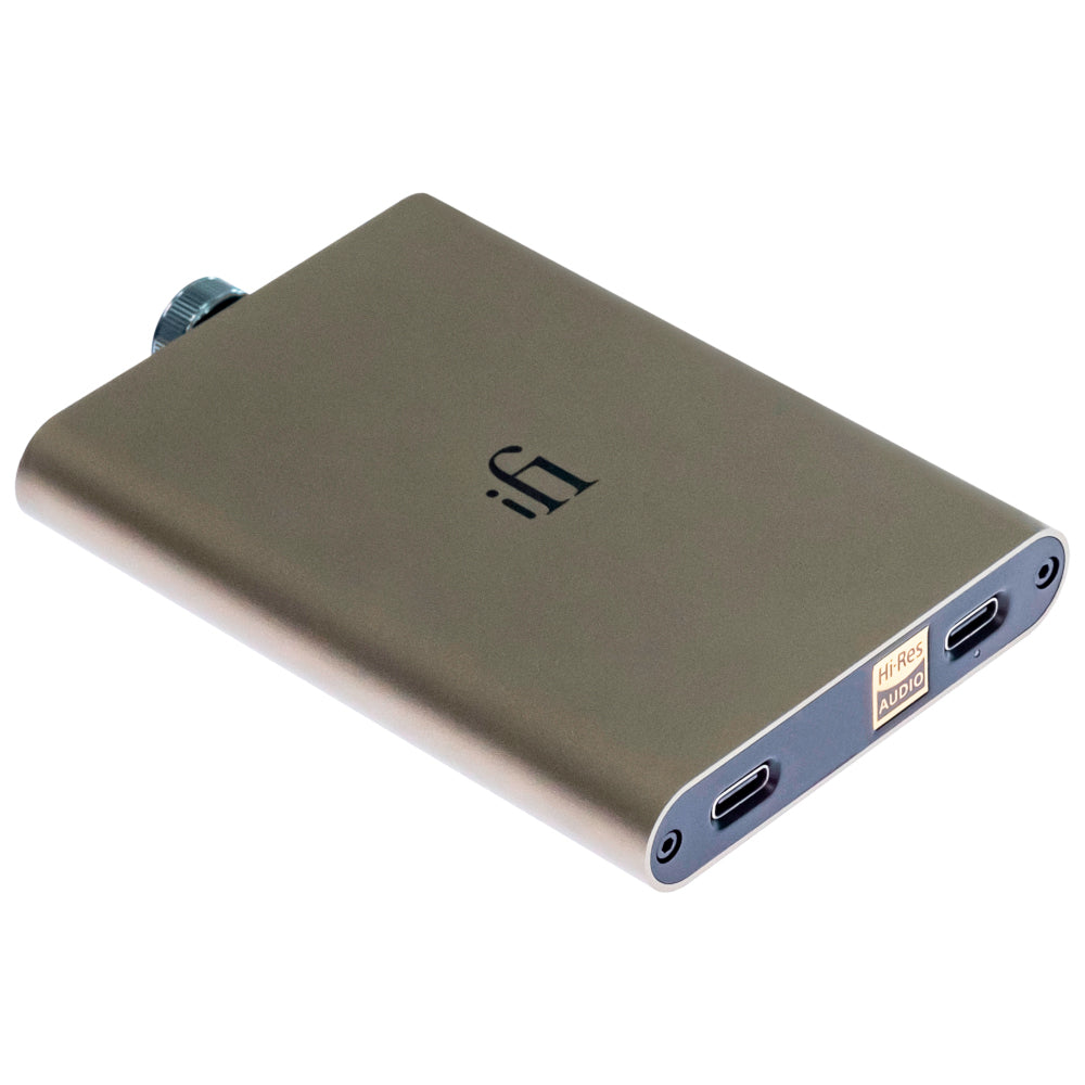 iFi Audio Hip-Dac 3 - Portable Hi-Res Headphone Amplifier & USB-C DAC - Titanium Shadow
