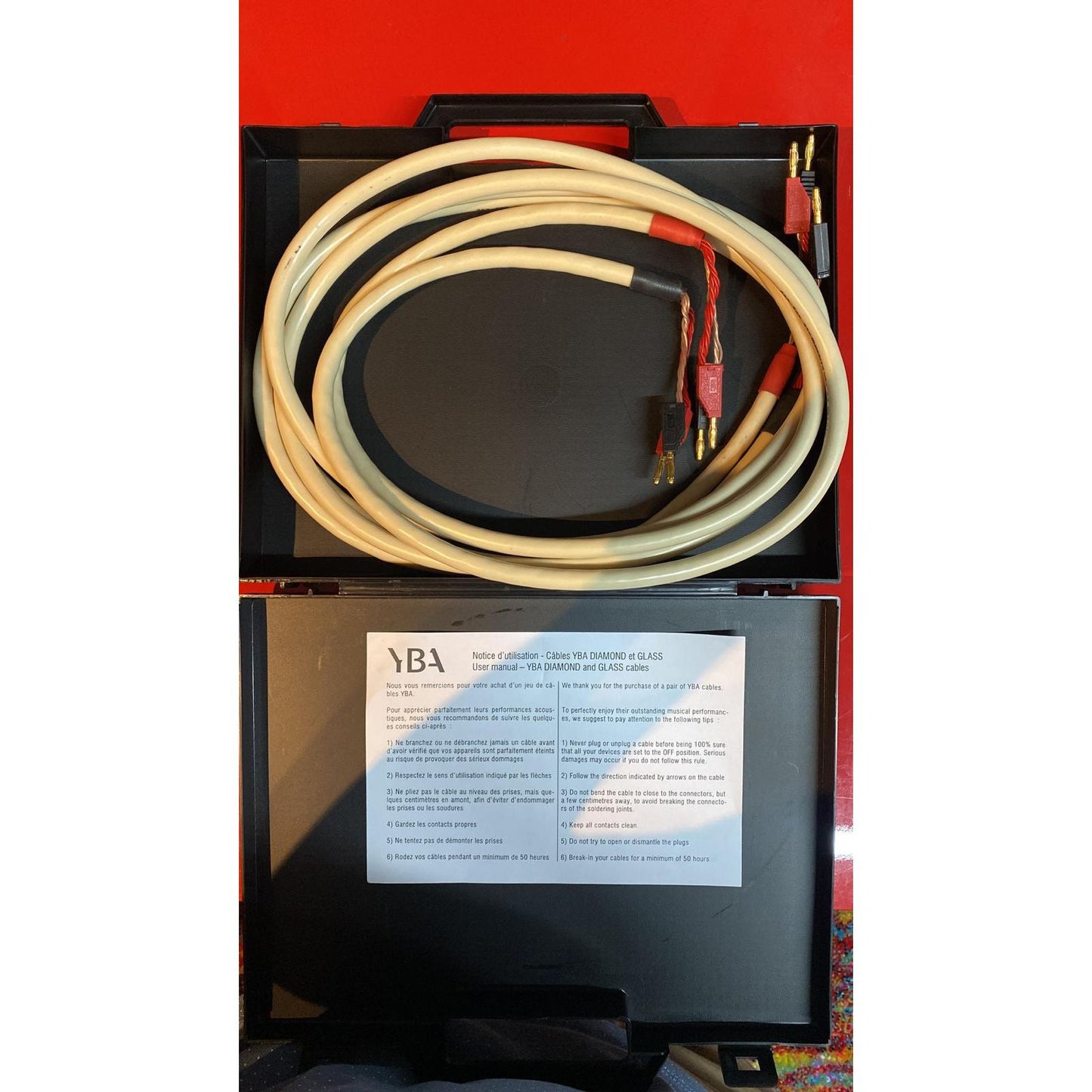 YBA Diamond Speaker Cable - 2.46 Meter (Ex Demo)
