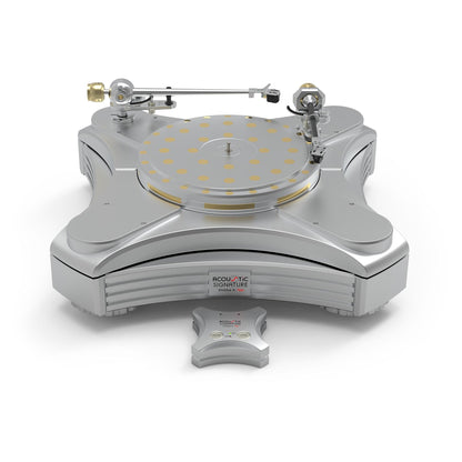 Acoustic Signature Invictus jr. Neo – Silver front-angle catalogue photograph