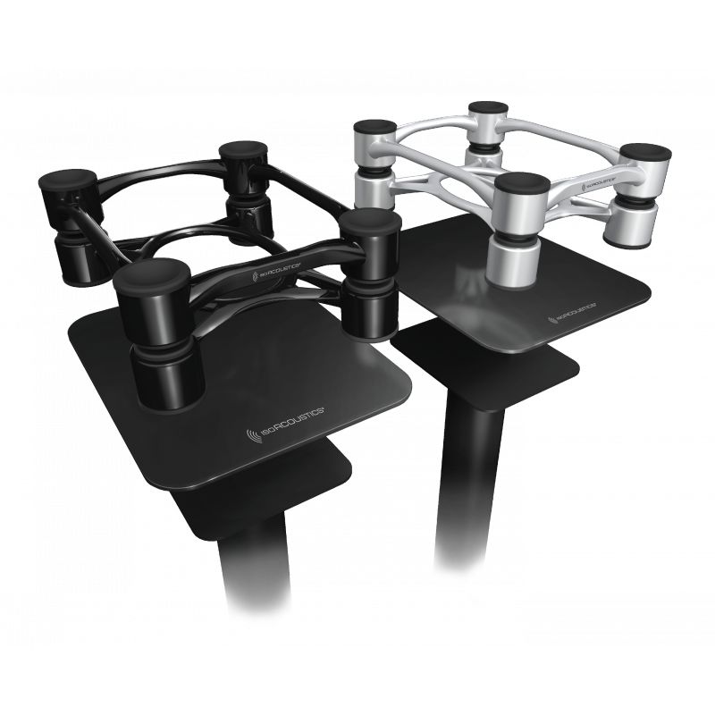 IsoAcoustics Aperta 200 support plate with matching isolation stand