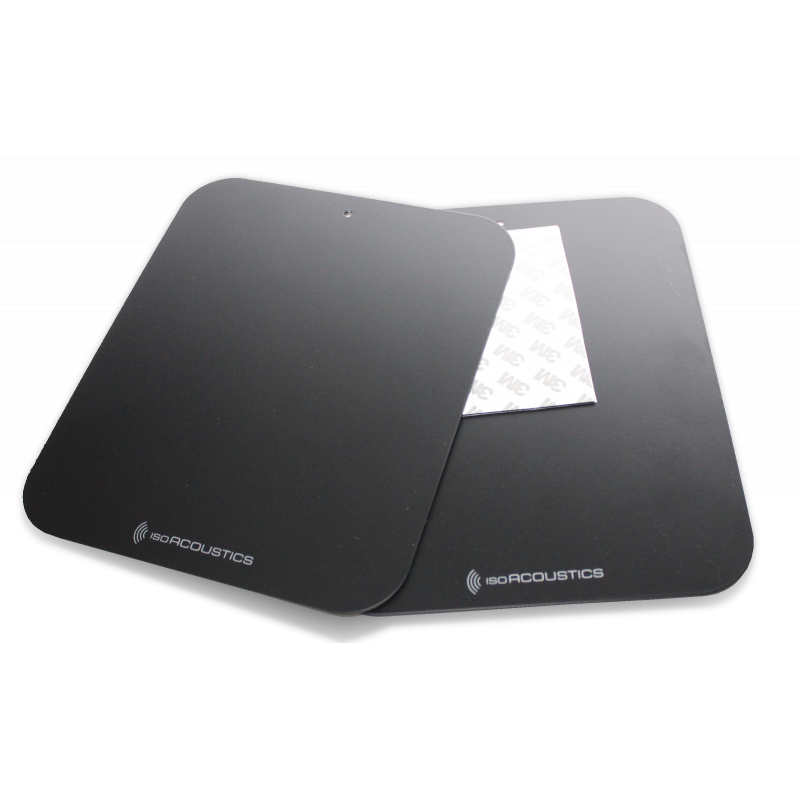 IsoAcoustics Aperta 155 steel support plates supplied as a pair