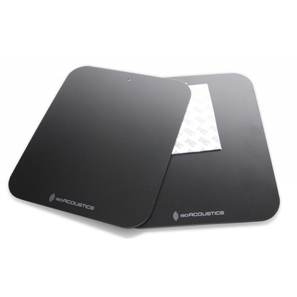 IsoAcoustics Aperta 155 steel support plates supplied as a pair