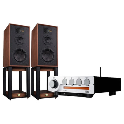 Quad 3 Integrated Amplifier/ Wharfedale Linton Speakers System