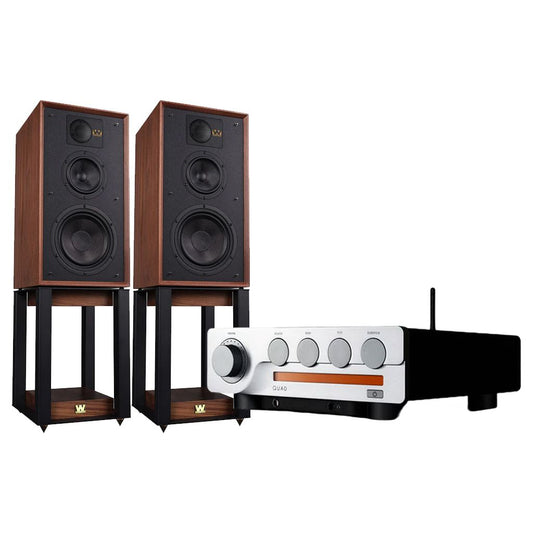 Quad 3 Integrated Amplifier/ Wharfedale Linton Speakers System