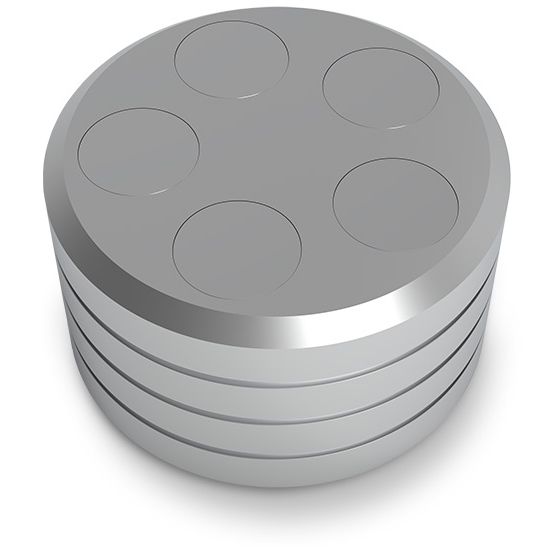 Acoustic Signature Load-S silver, chrome Silencer finish