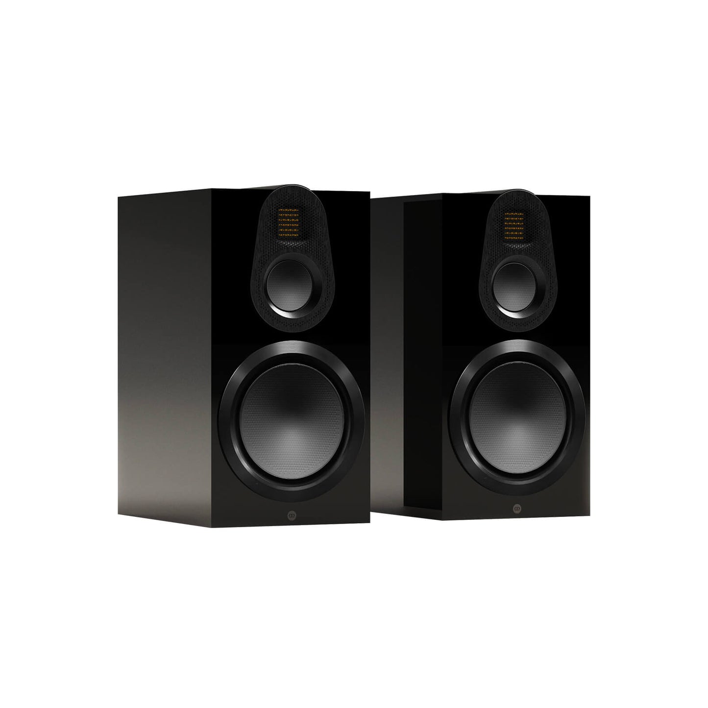 Monitor Audio Gold 100 6G Bookshelf Speaker in Gloss BLK with Matching Stands (USED)
