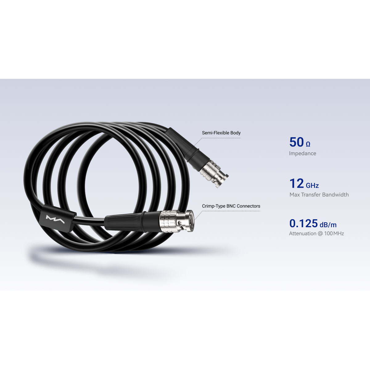 Matrix Audio official Silver Copper Hi-Fi Clock Cable promotional product image