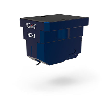 Acoustic Signature MCX-1 blue cartridge side view