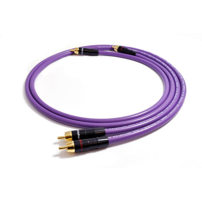 Melodika Purple MD2R Stereo RCA Interconnect Cable Pair product photograph