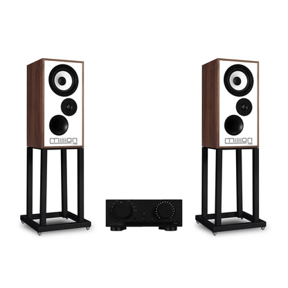 Mission 778X Amplifier / Mission 700 Speakers with Stands