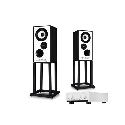 Mission 778X Amplifier / Mission 700 Speakers with Stands