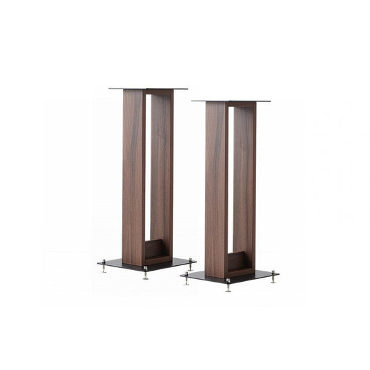 NorStone Alva Plus speaker stands in walnut finish, pair
