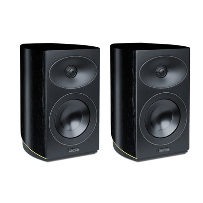 ARCAM Radia R15 bookshelf speaker pair angled front view