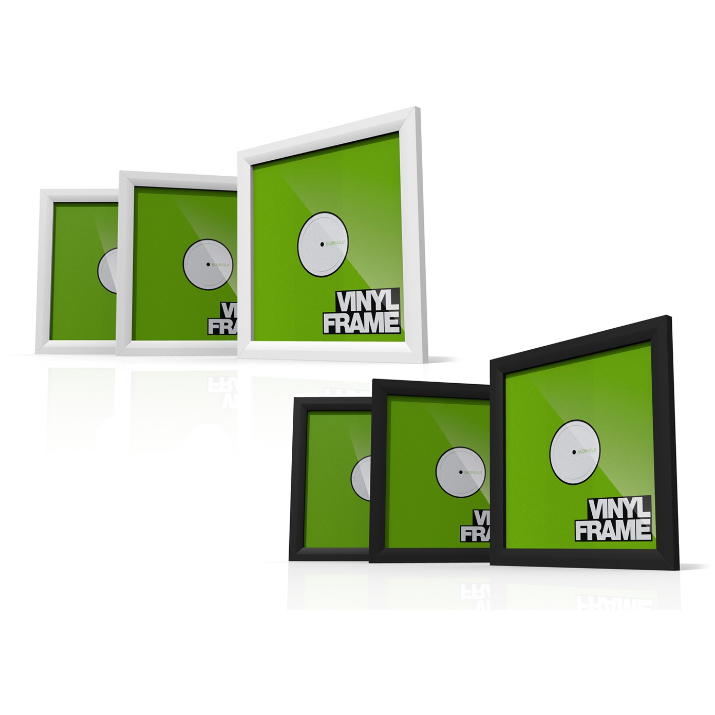 Glorious Vinyl Frame Display - 3 Pack - Kronos AV