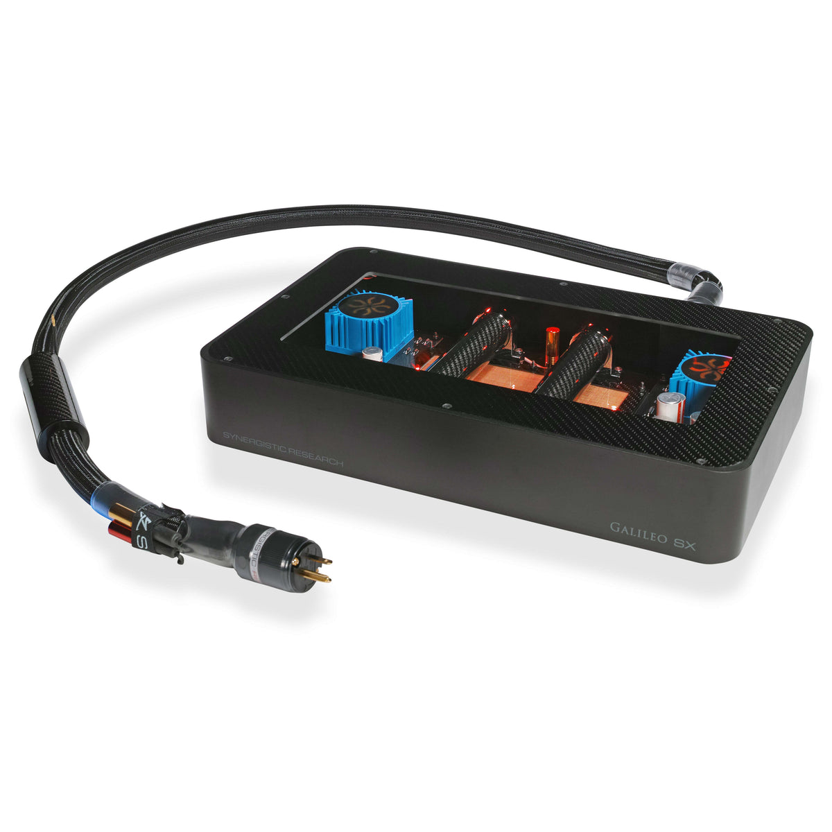 Synergistic Research Galileo SX Active Ground Block MKII – Front view