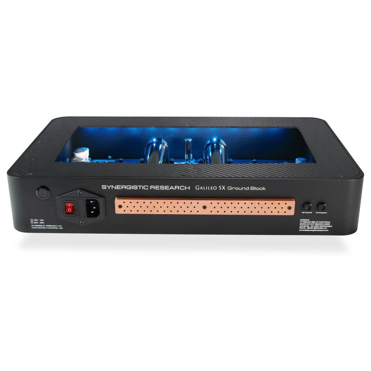 Synergistic Research Galileo SX Active Ground Block MKII – Rear view