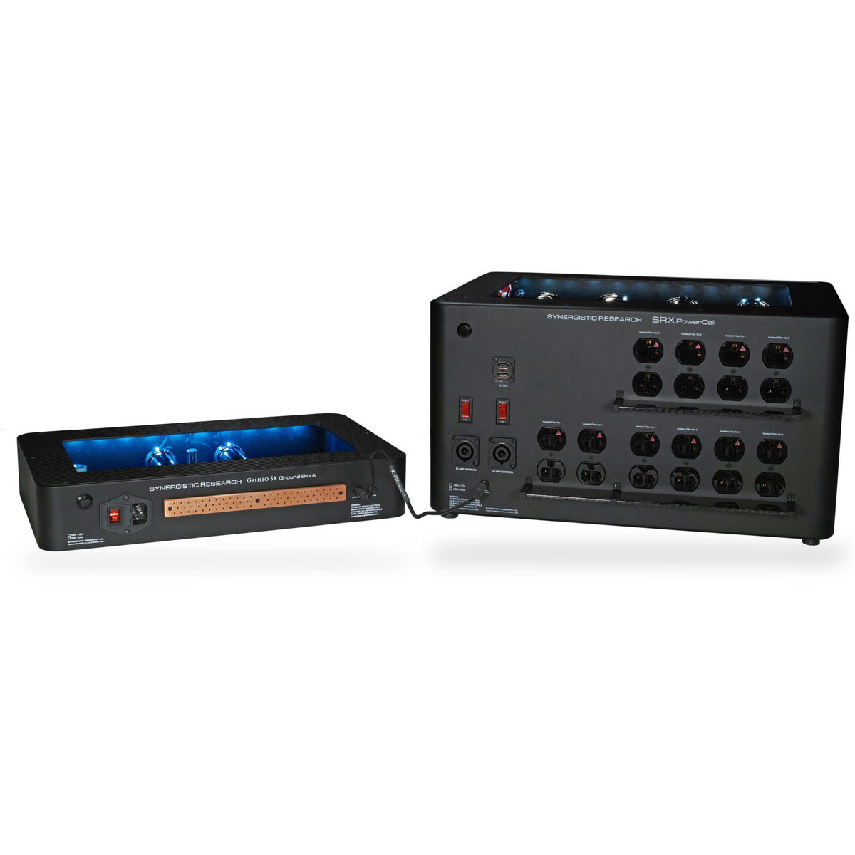 Synergistic Research SRX PowerCell – Connected ground block