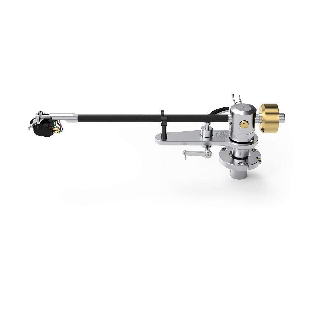 Acoustic Signature TA-500 Neo tonearm – silver finish, full-length studio product view on white background