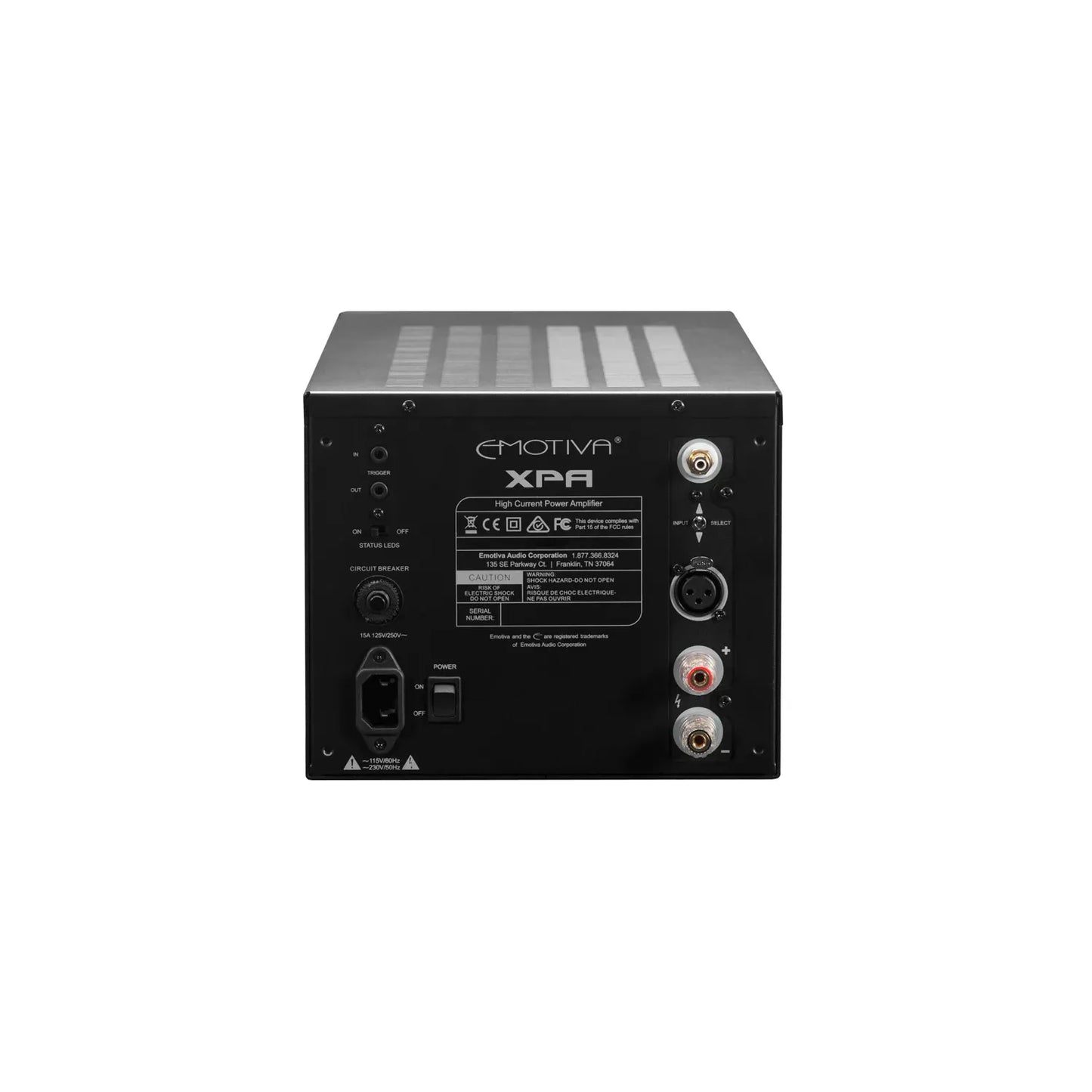 Emotiva XPA HC-1 MonoBlock Power Amplifier (Each)