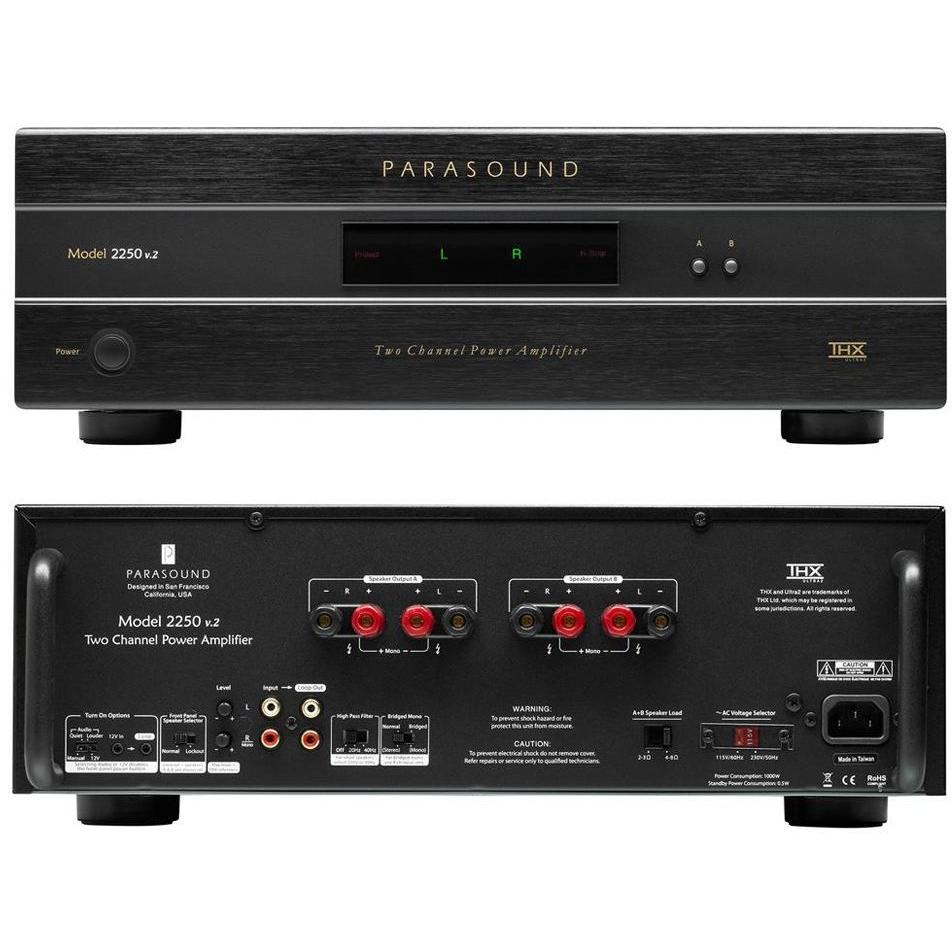 Parasound New Classic 2250 Power Amplifier - Kronos AV