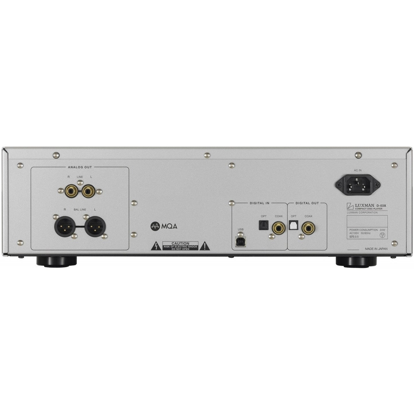 Luxman D-03X CD Player (OPEN BOX / Cancelled Order)