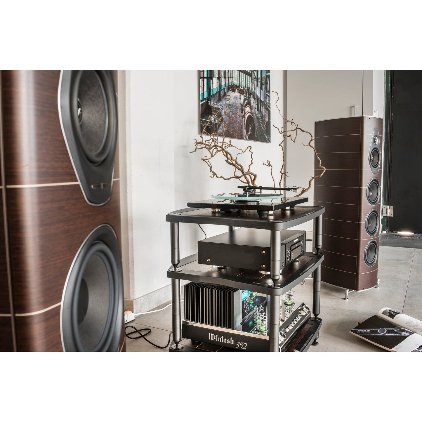 Bassocontinuo Lyra 2.1 Isostatic Audio Rack