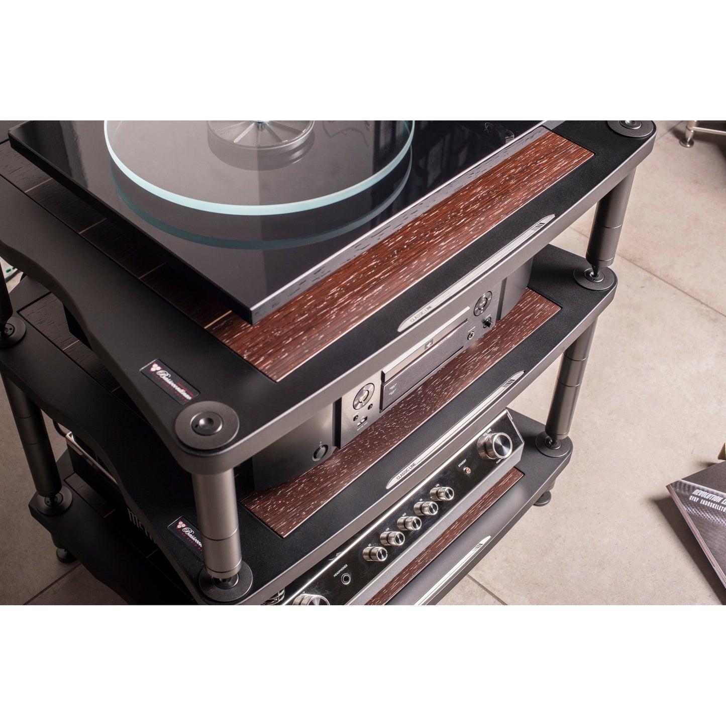 Bassocontinuo Lyra 2.1 Isostatic Audio Rack
