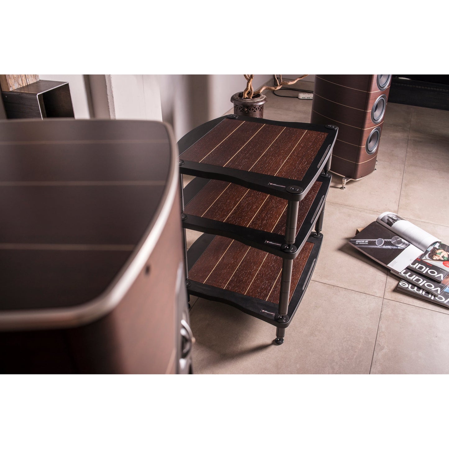 Bassocontinuo Lyra 2.1 Isostatic Audio Rack