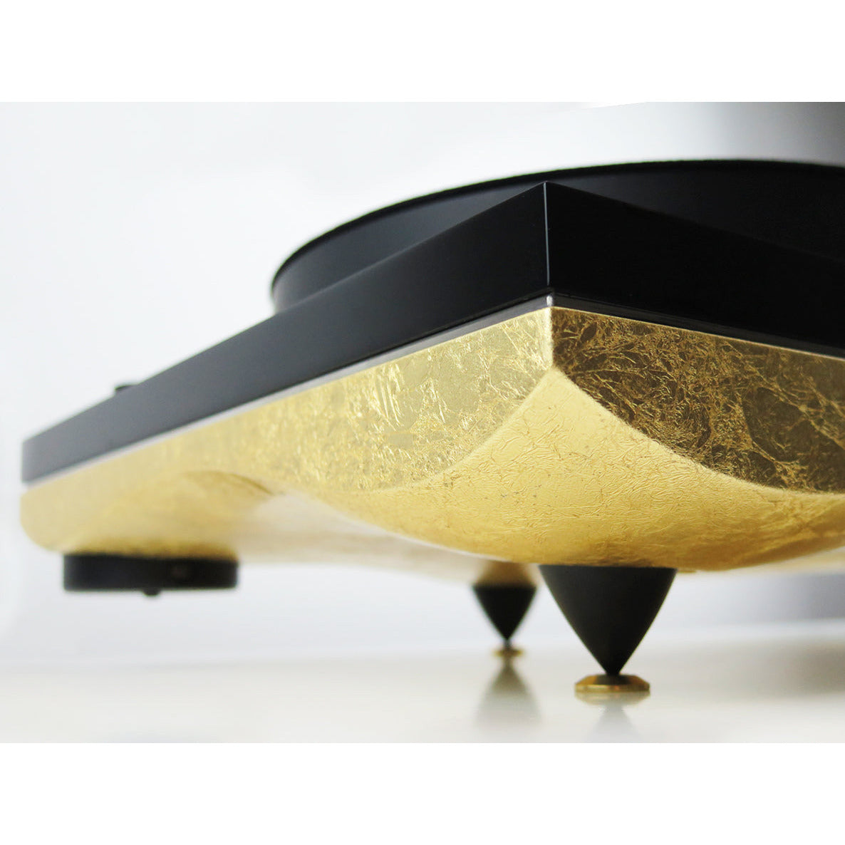 Gold Note Mediterraneo Turntable - Gold Leaf