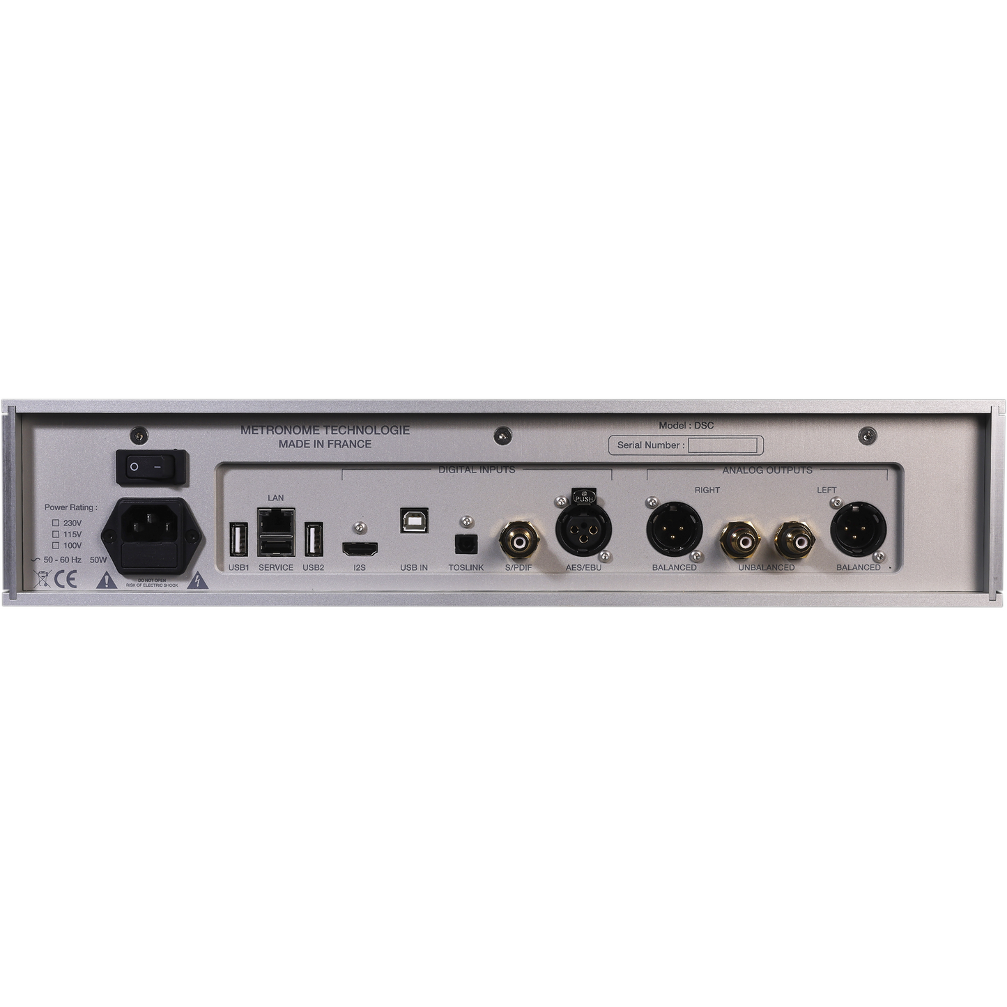 Metronome DSc DAC / Streamer / Digital Pre-Amp