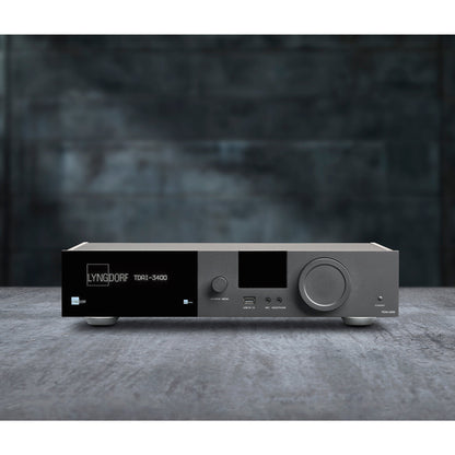 Lyngdorf TDAi 3400 Integrated Amplifier and Streamer with Room Perfect