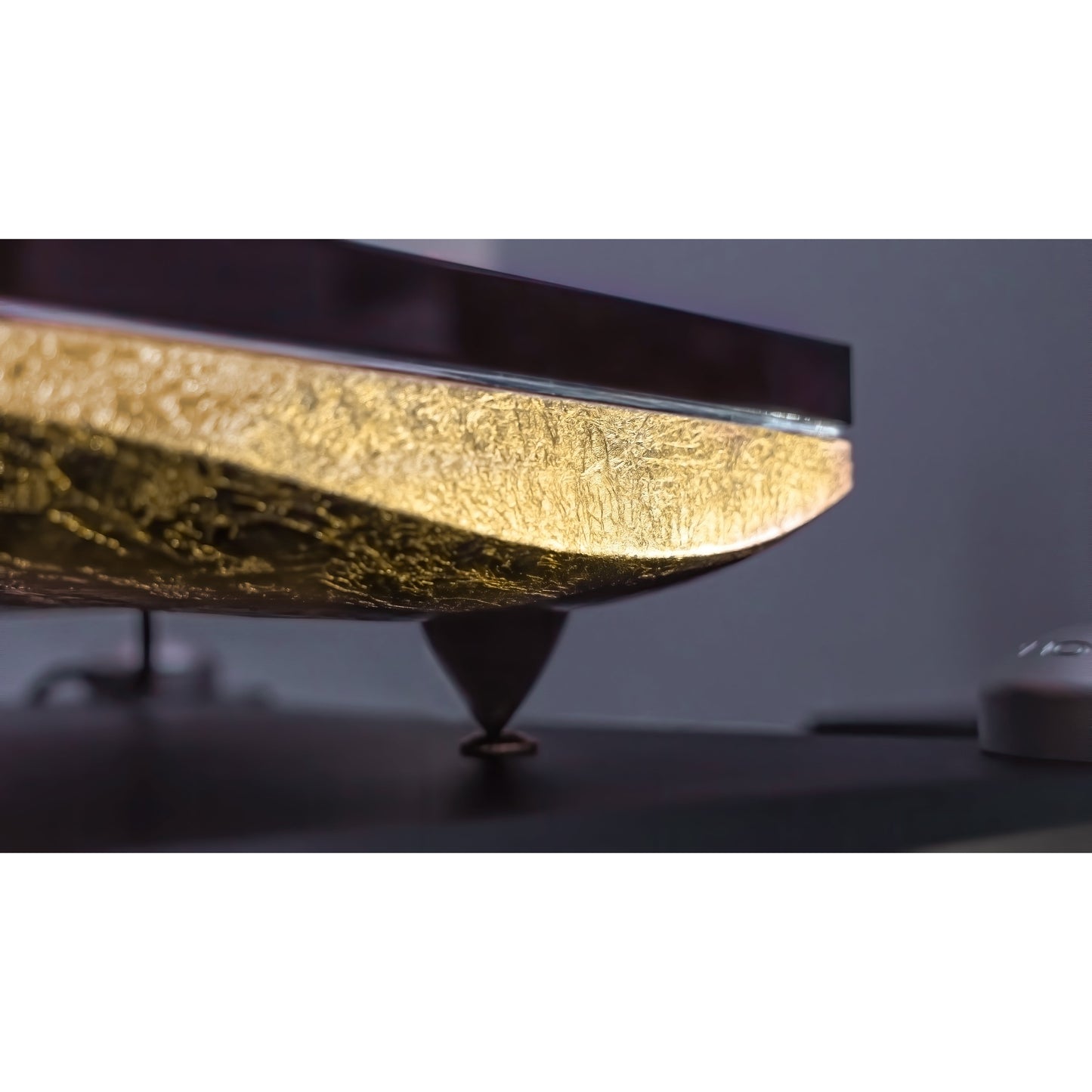 Gold Note Mediterraneo Turntable - Gold Leaf